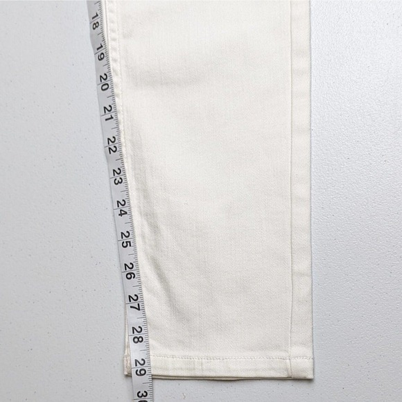 Matilda Jane Jeans 12 Ivory Off-White Skinny Stretch Classic Mid Rise Slimming - Picture 7 of 12